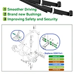 golf cart leaf spring bushings